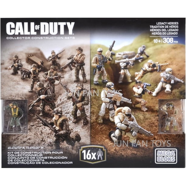 2025 Mega Bloks-figura de acción de coleccionista de Call of Duty, Unidad de francotirador de héroes LEGACY, juego Arctic Recon Armory, serie de construcción, Original