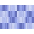 thumbnail image 1 of Ahgly Company Machine Washable Indoor Rectangle Transitional Light Slate Blue Area Rugs, 8' x 10', 1 of 7