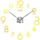 thumbnail image 3 of Reloj de pared grande 3D, espejo de acrílico, reloj de superficie, 15 Zulema Reloj de pared decorativo de cuarzo, 3 of 8