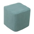 thumbnail image 5 of Cover Expandable Footstool Footstool Living Room Soft Blanket - Green, 5 of 8