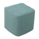 thumbnail image 5 of Funda de poliéster para taburete otomano de 25 a 33 cm, protector suave para muebles de sala de estar verde matcha, 5 of 9