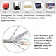 thumbnail image 4 of Cable Ethernet De 0 5 M 1 5 M 2m 3m 5m 10m 15m 20m Cable Ethernet De Alta Velocidad RJ45 CAT6 Cable LAN De Red Ethernet Plano Enrutador De Parches UTP Cables De ANGGREK Otros, 4 of 8
