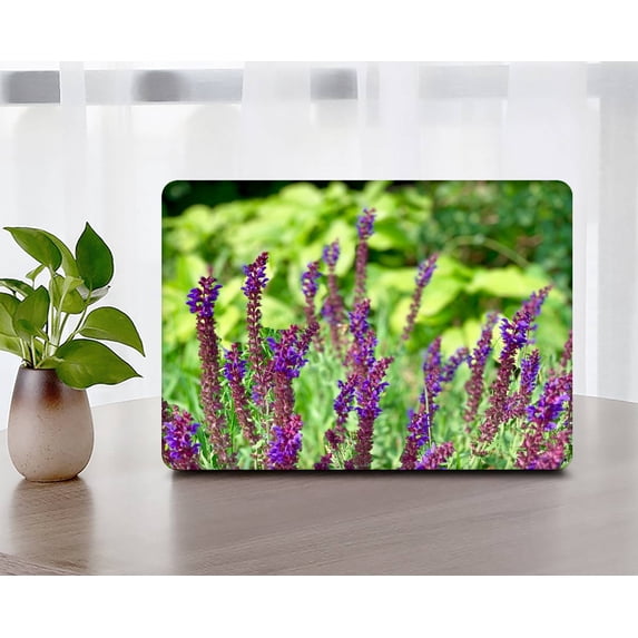 KSK KAISHEK Plastic Protective Case Hard Cover Only for 2022.0 Release MacBook Air 13.6 inchs m2 Touch Bar + Black Keyboard Cover Model: A2681 m2 Purple series 0258