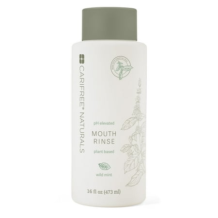 CariFree Naturals Mouth Rinse, WILD MINT, Single Bottle