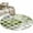 Green, variant on Red Morocco Area Rug 3x5 FT, Non Slip Entryway Bedside Carpet, Rustic Country Smear Street Mottled Art Washable Soft Floor Carpet Indoor Mat Non-Shedding Throw Rug for Dorm Kitchen Home Office