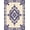 Beige, Pattern 2, variant on ODIKA 5'x7' Machine Washable Non-Slip Area Rug, Faded Paisley Cascade with Bohemian Scroll High Traffic Rug, Beige, 664009