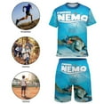 thumbnail image 4 of Finding Nemo Boys Short Sleeve T-Shirt And Mesh Shorts Outfit Set for Kids, 4 of 7