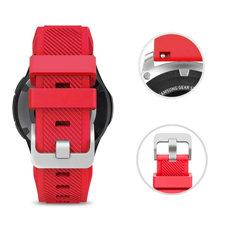 Samsung gear s3 frontier red strap hotsell