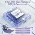 thumbnail image 3 of 16" FHD Laptop, Intel N5095 Processor, 12GB RAM 512GB SSD, Windows 11,Portable Computer for Work & Student, 3 of 5