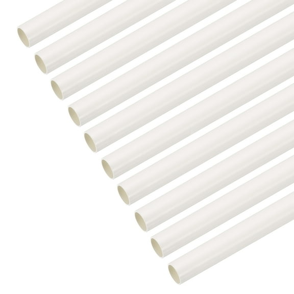 Conduit Pipes White Straight Tubes 16mm Conduit Pack of 10