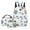 Blue, variant on YIMWNYI 3-Piece Leisure Backpack Set with Large Capacity, Floral Design, Lightweight and Water-Resistant, Comfortable Adjustable Shoulder Straps, Multipurpose Backpack for Travel and Daily Use