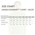 thumbnail image 3 of Hanes Unisex EcoSmart Short Sleeve T-Shirt Classic Crewneck Tees (Purple, S), 3 of 8