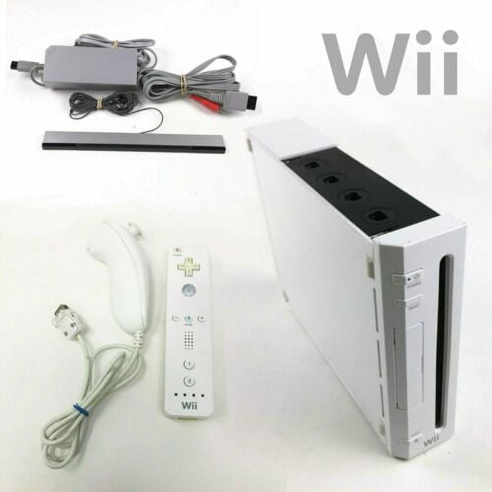 Restored Wii Console White (Refurbished) 