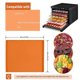 thumbnail image 3 of Silicone Dehydrator Trays for Making Fruit Leather, Non Stick Dehydrator Trays with Raised Edge Reusable Silicone Mats, 3 of 5