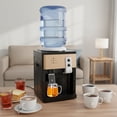 thumbnail image 3 of 8.6*10.6*14.5inch 110V Top Loading Hot Cold Water Dispenser Freestanding Cooler 5 Gallon Home Office, 3 of 20
