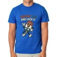 thumbnail image 2 of Festive Men's Rocket Pop And Lock It Popsicle Patriotic 4th Of July Parody Funny T-Shirt, 2 of 5