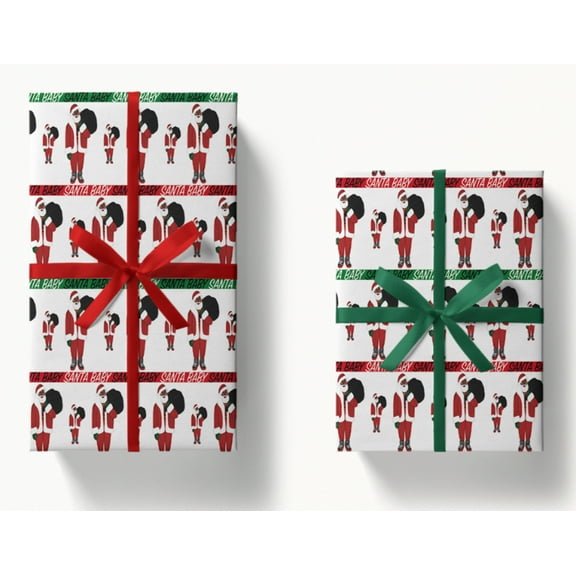 Ken, The Black Santa Gift Wrap