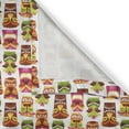 thumbnail image 4 of Ambesonne Tiki Bar Valance Pack of 2, Retro Hawaiian, 42"X18", Multicolor, 4 of 5