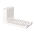 thumbnail image 3 of Yingyy Dish Drying Rack Foldable Kitchen Gadgets Dish Rack for Drying Rack is made Home Counter Kitchen white, 3 of 6