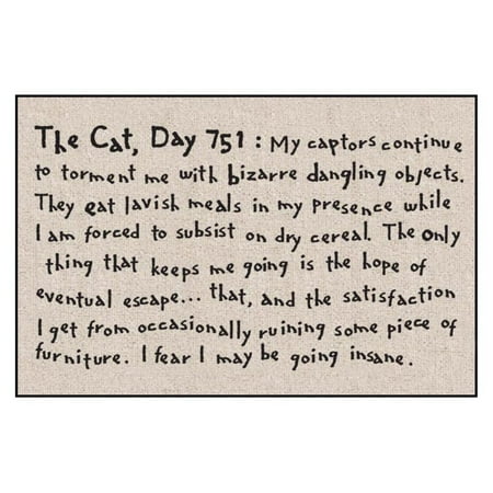 The Cat Day 751 Indoor/Outdoor Door Mat