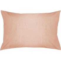 Hemp Fabric 20x26" Standard Pillowcase - Soft Washable Hypoallergenic Pillow Cover, Pink