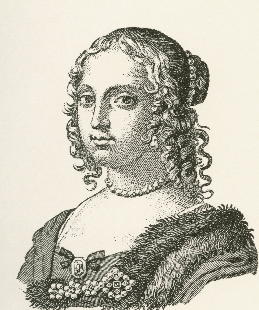 Princess Henrietta Of England 1644 - 1670 Princess Of England And Scotland As The Youngest Daughter Of King Charles I Of England And Wife Of Philippe Of France From Les Heures Libres Published 1908 Ca