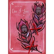 The One I Love Valentine's Day 3D Greeting Card w/Envelope
