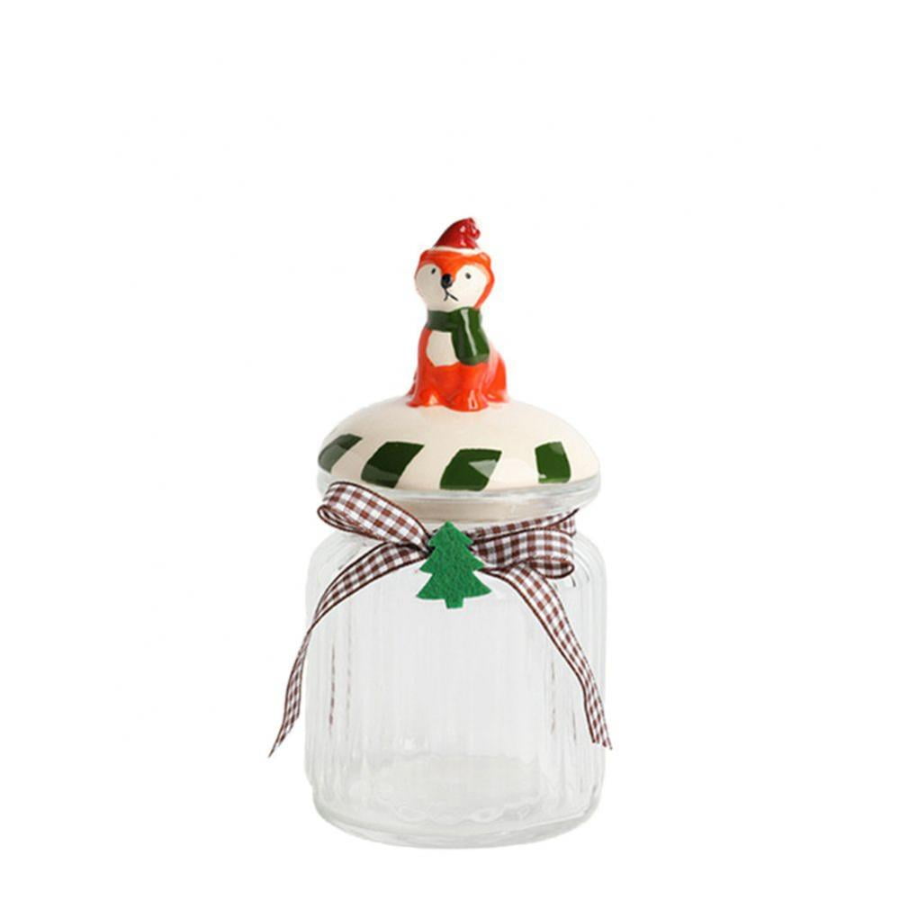 Small size cookie jar with lid