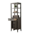 thumbnail image 3 of Vanity Art 21" Freestanding Linen Cabinet with Soft Close Door and Drawer, 3 of 10