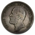 thumbnail image 2 of 1890-1904 Sweden Silver 1 Krona Oscar II Avg Circ, 2 of 2