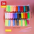 thumbnail image 2 of 36 Colors Air Dry Clay Set - Ultralight Plastic Clay With Sculpting Tools For Preschool Education & DIY Crafts, 2 of 4