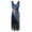 Blue, variant on Babysbule Women Dresses Plus Size Plus Size Vintage 1920s Flapper Tassel Great Gatsby Evening Party Cocktail Dress Fire Outfit