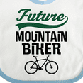 thumbnail image 4 of Inktastic Biking Future Mountain Biker Boys or Girls Baby Bib, 4 of 4