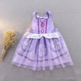 thumbnail image 3 of ATAIKU 1-4T Princess Dress Up Aprons Dress for Toddler Baby Girls, Kids Waterproof Mess Play Clothes Halloween Gift, 3 of 10