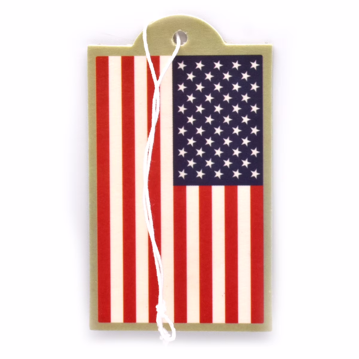 Elektroplate Automotive Air Fresheners American Flag New Car Scent 6-Pack