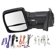 thumbnail image 2 of Trail Ridge Tow Mirror Power Heat Signal Spotlight Textured Black Pair for F150 TR00385 Fits select: 2015-2018 FORD F150, 2 of 5