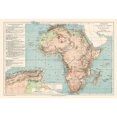 thumbnail image 3 of Drioux 24x18 Black Modern Framed Museum Art Print Titled - Physical Africa - Drioux 1882, 3 of 5
