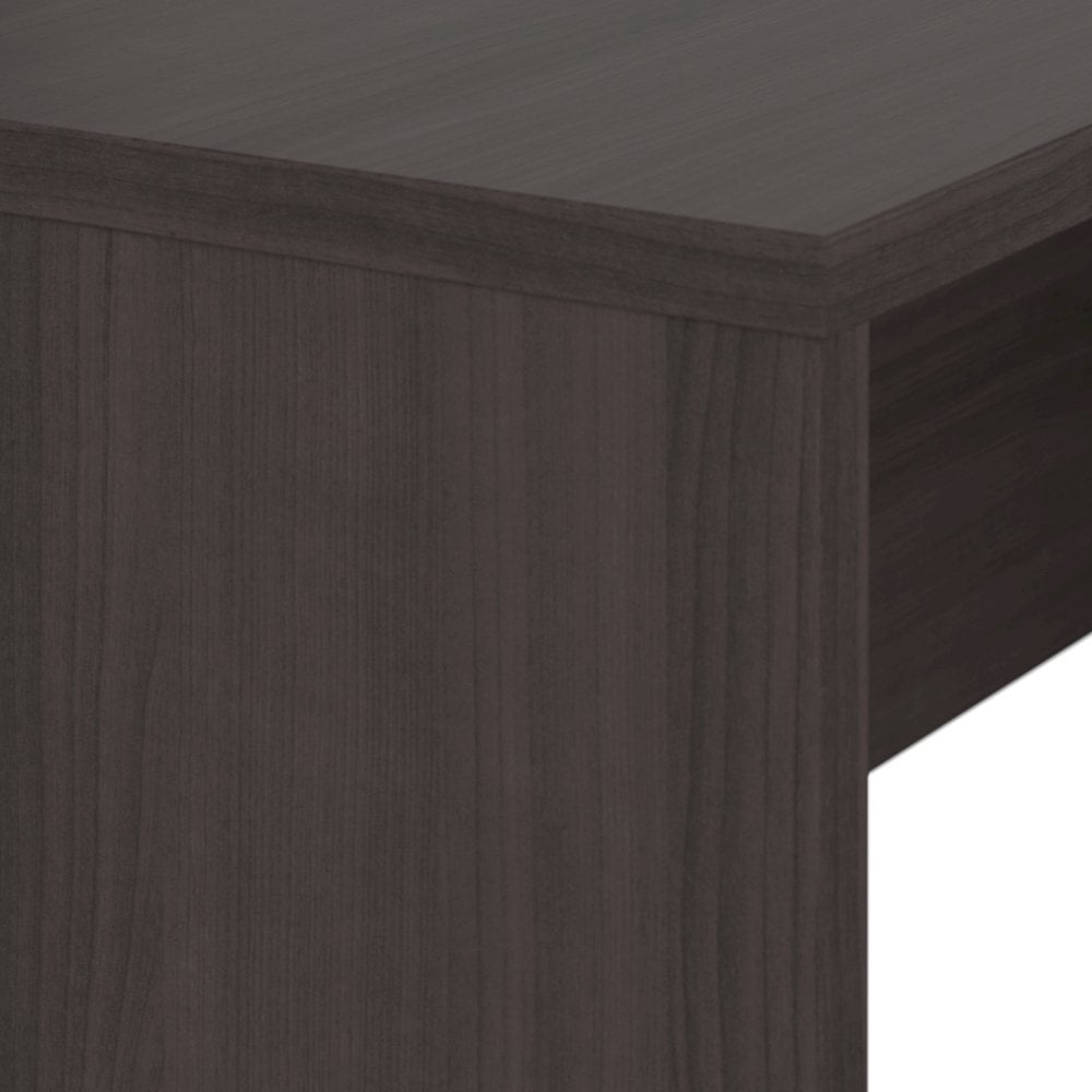 Studio C 72W x 30D L Shaped Desk with 42W Return in Storm Gray - Engineered Wood