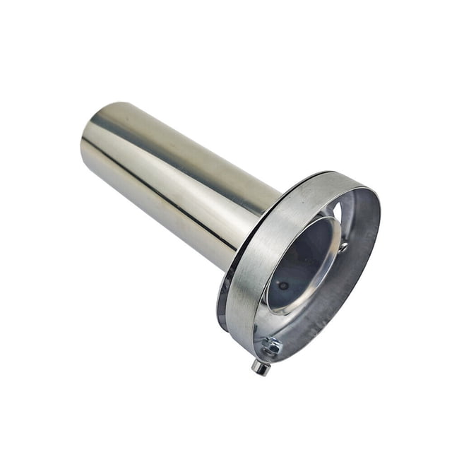 4.5'' Adjustable Round Exhaust Muffler Tip Removable Silencer Inner Silence