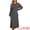 Deep Gray, variant on DARING DIVA Women's Long Sleeve Long Soft Button Down Nightshirt XS Blue