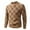 #Khaki, variant on DPTALR Men's Thick,Elastic,Fashionable,Warm Knit Half High Neck Sweater,Brown,XL