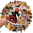 thumbnail image 4 of Pegatinas De Halloween, 100 Bonitas Botellas De Agua De Pvc, Cuaderno, Álbum De Recortes, Pegatinas De Calabaza, Decoraciones Impermeables De Halloween, Pegatinas Para Niños Advancent HA038632-00, 4 of 6