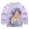 thumbnail image 1 of Sudaderas con capucha de dibujos animados para niños, sudadera de princesa Jasmine, abrigo de primavera y otoño para niñas, prendas de vestir informales de manga larga para niños, ropa para bebés 12T Gao Jinjia LED, 1 of 2