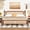 Walnut, variant on Harper & Bright Designs King Size Platform with Rattan Headboard and Footboard, Wooden Rattan Bed with Central Enhanced, Espresso