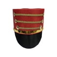 thumbnail image 1 of ZLight Polyester Effective Marching Band Hat Nutcrackers Drum Major Master Hats Designed For Cosplay Show Photography Suitable red, 1 of 6