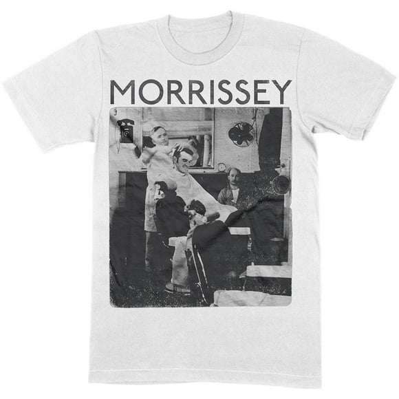 Morrissey T-Shirt de Barbier Adulte en Coton