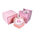 thumbnail image 3 of Caja de Joyería Fernando con Flores Rosas, 3 of 8