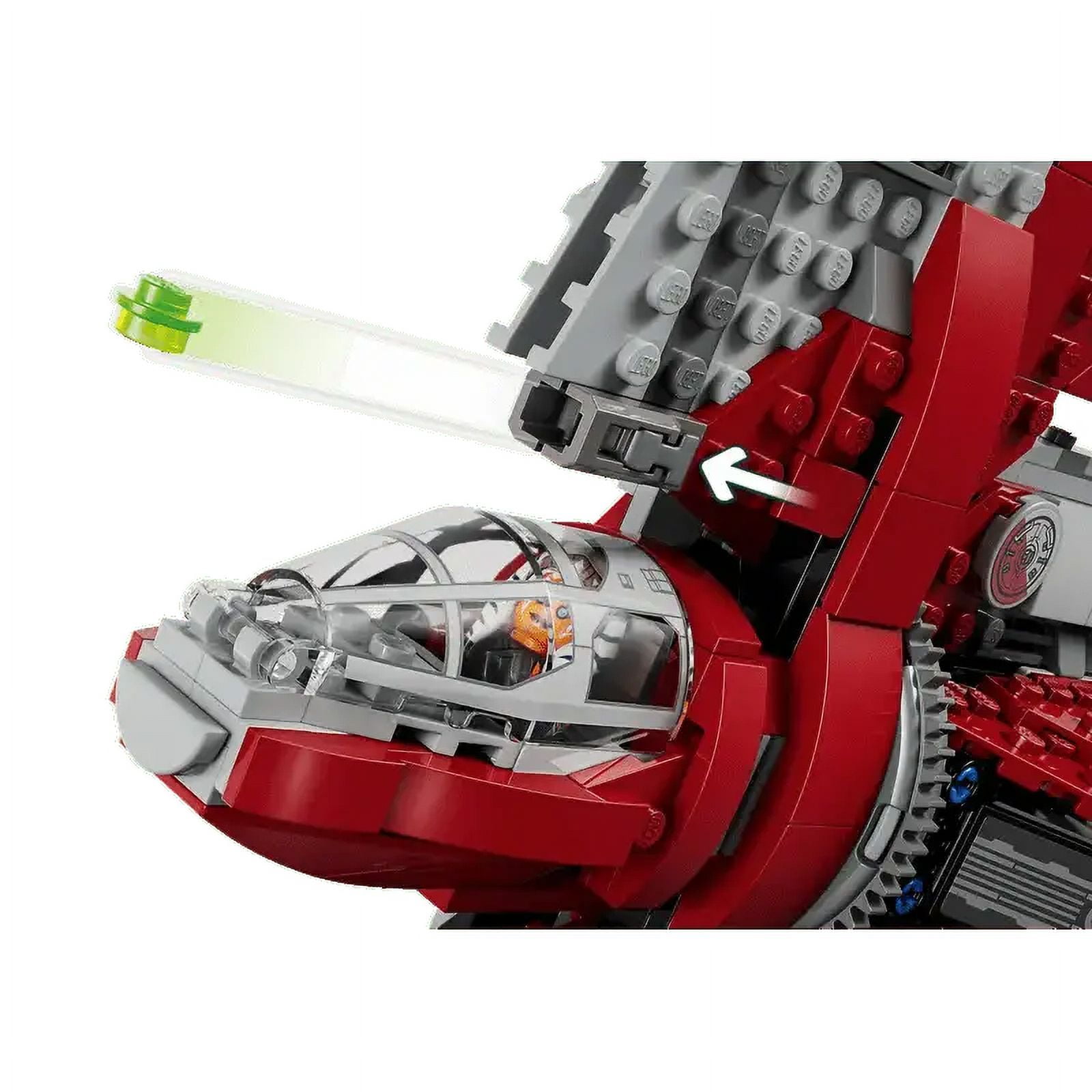 Lego Star Wars Ahsoka Tano's T-6 Jedi Shuttle 75362