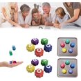 thumbnail image 1 of Korean Traditional Play Game, Gonggi Jack Stone Pebbles Set -Korean Folk Game Set, Throwing Five Stones Catching Hand Eye Coordination Training Toy (B-2 Set) B-2, 1 of 6