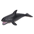 thumbnail image 3 of Estatuilla de animales del océano, estatuilla de animales marinos, juguete de ballena negra, funcionalidad versátil realista de animales del océano, 3 of 8